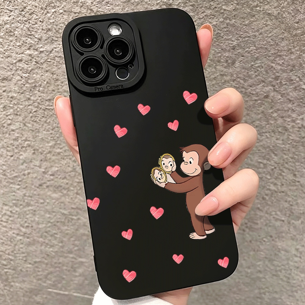 Monkey Pink Heart Phone Case f - Phone Cases Pink 评论和价格