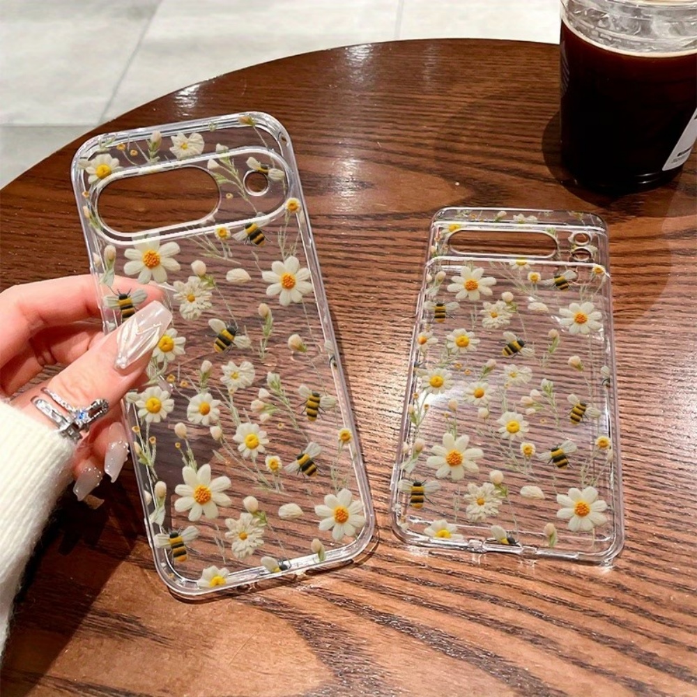 Cute Honeybee Flower Pattern S - Phone Cases Google Pixel 7 评论和价格
