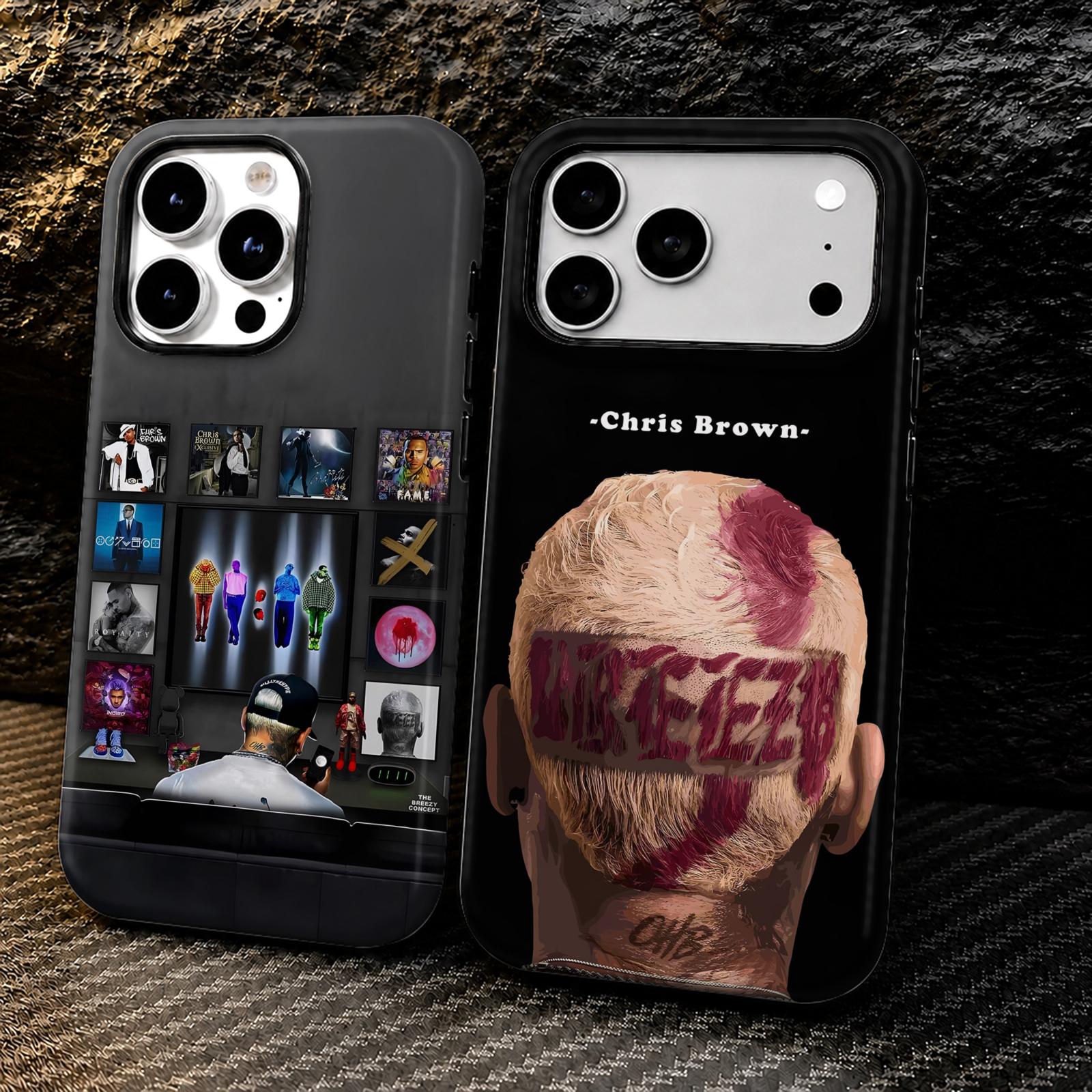 Rap C-Chris B-Brown Phone Case - Phone Cases Protective 评论和价格