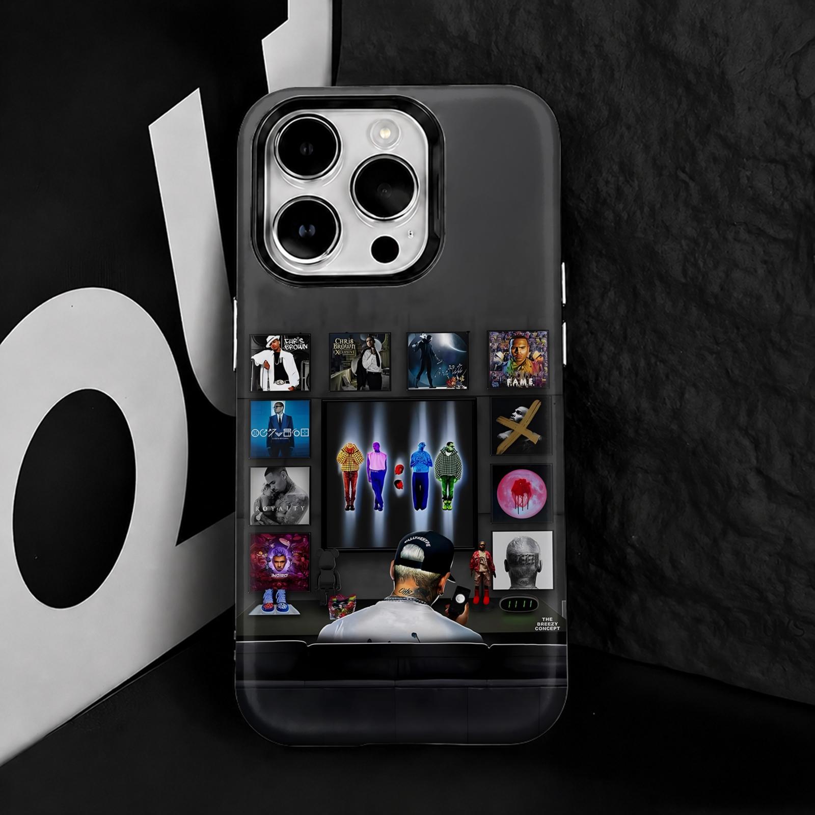 Rap C-Chris B-Brown Phone Case - Phone Cases Protective 评论和价格