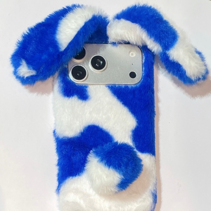 Cute Rabbit Design Fluffy Phon - Phone Cases Iphone 15 Pro Max 评论和价格