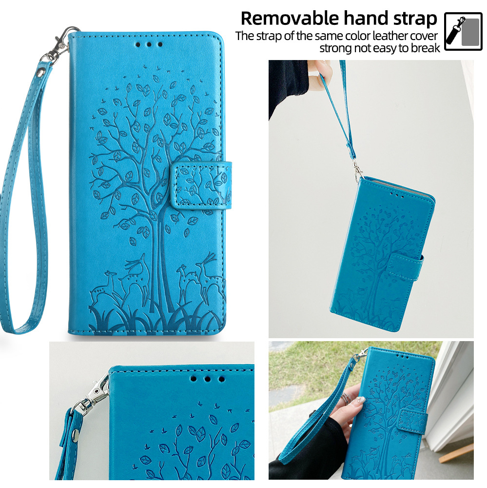Life Tree Lanyard Leather Phon - Phone Cases With Straps 评论和价格