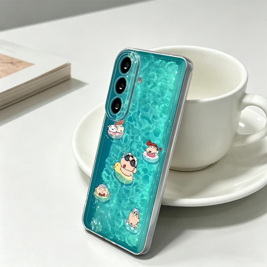 Yellow Umbrella Boy Phone Cove - Phone Cases Samsung A14 评论和价格