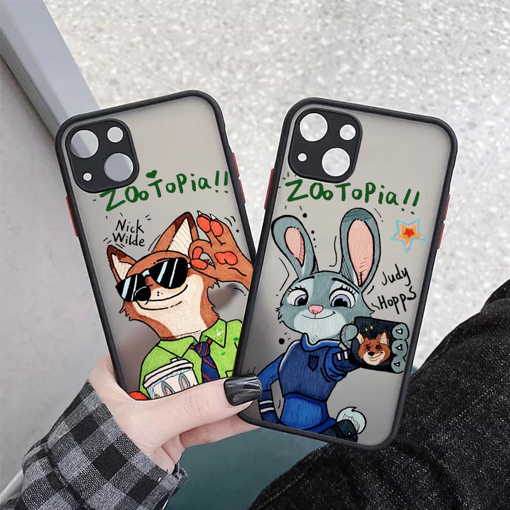 Disney Nick Judy Matte Translu - Phone Cases Otterbox 评论和价格