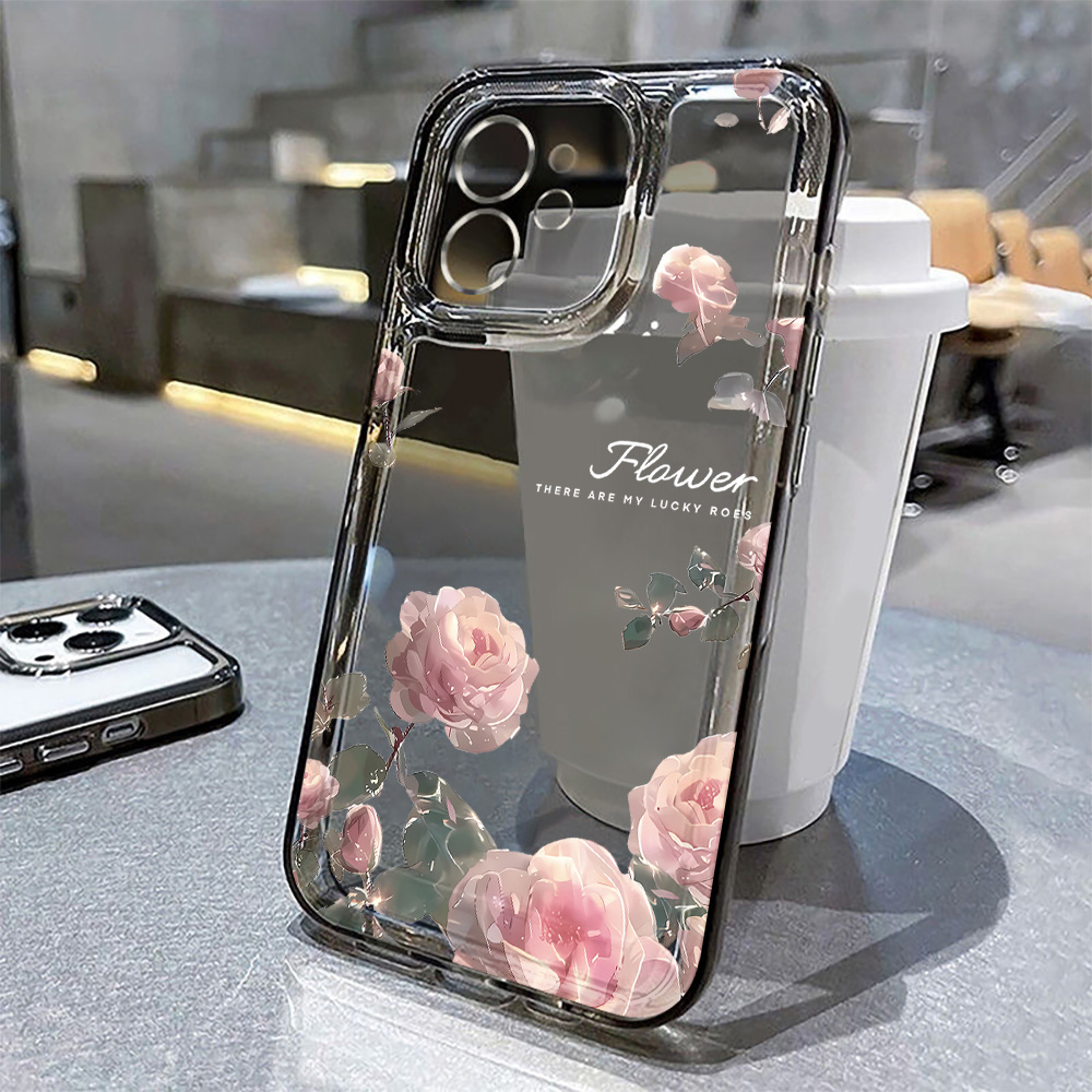 Lotus Flower Transparent Phone - Phone Cases Dior 评论和价格