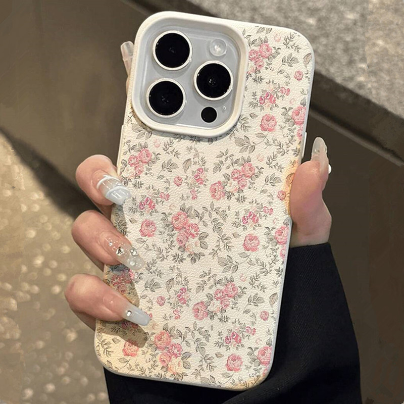 Adorable Girl Floral White Cla - Phone Cases For Girls 评论和价格