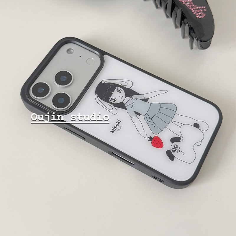 Korean Ins Cute Girl Strawberr - Phone Cases For Girls 评论和价格